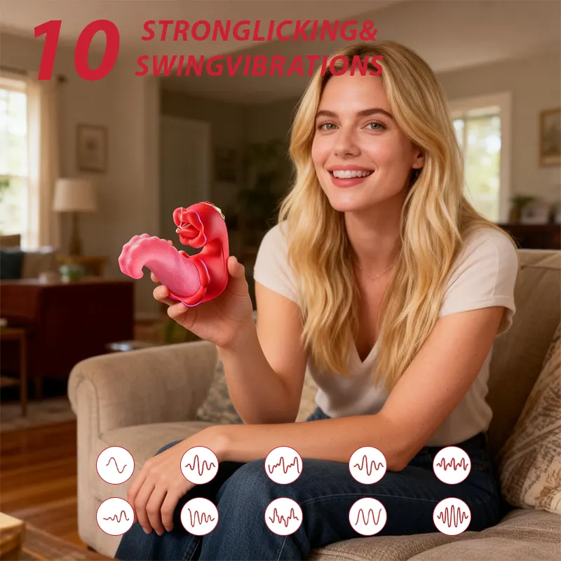 3-in-1 Rose Tongue Massager