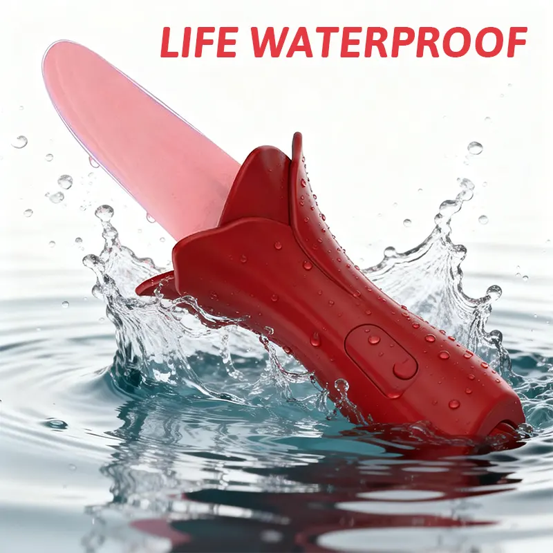 Tongue Motion Rose Vibrator