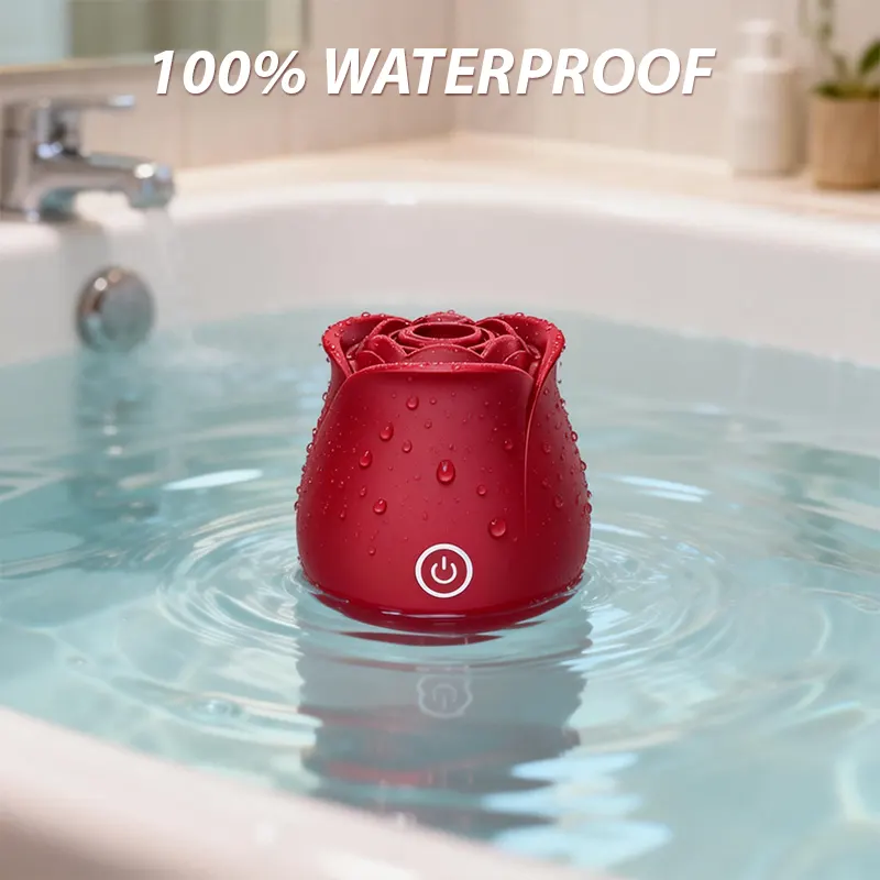 Rose Air Pulse Massager – 10-Mode Suction