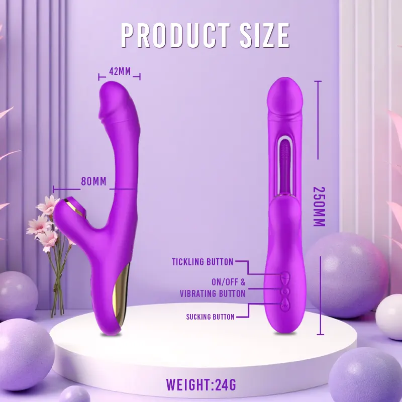 Trinity Wand – Suction & Vibration Clitoral Pleasure Massager