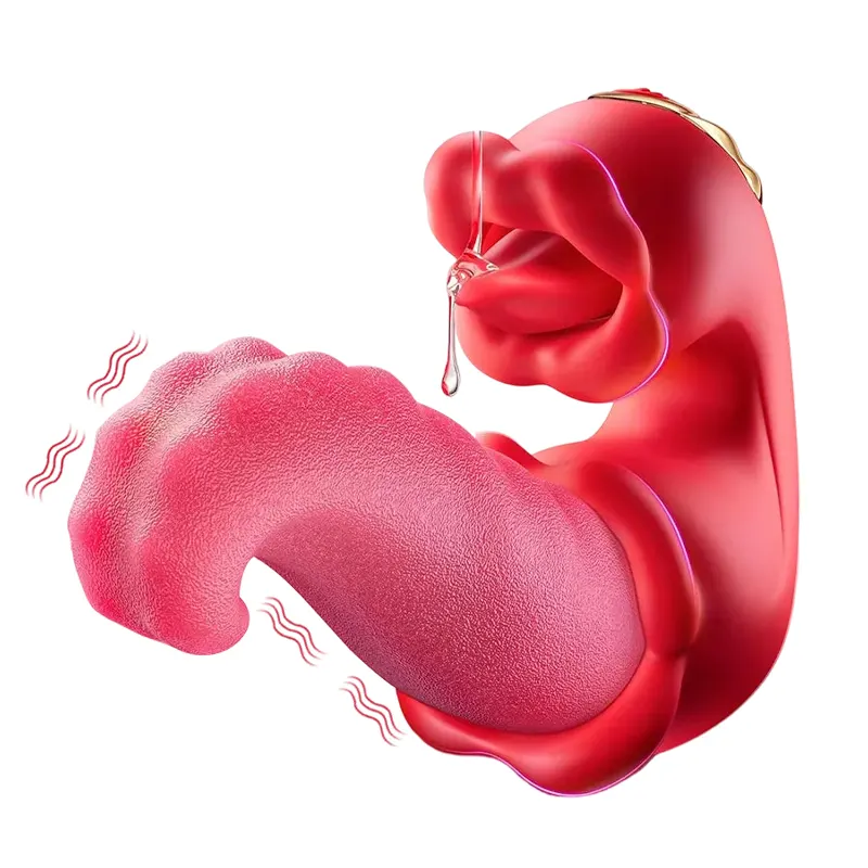 3-in-1 Rose Tongue Massager