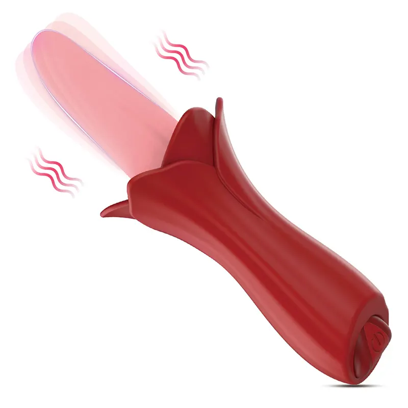 Tongue Motion Rose Vibrator