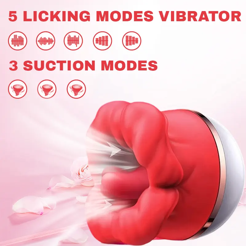 BloomKiss DuoSense Rose Vibrator