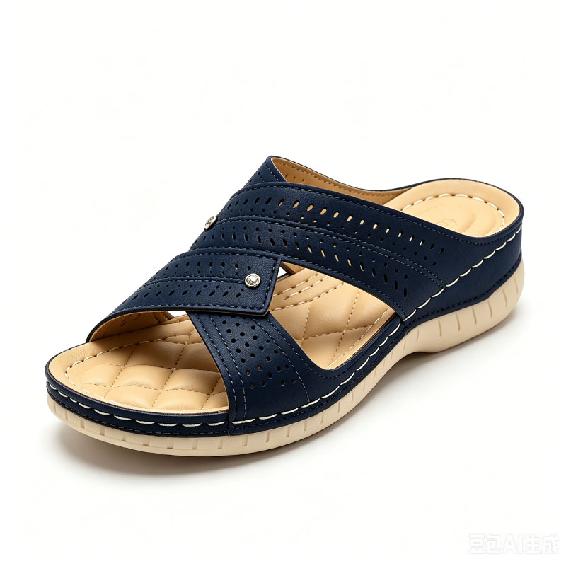 Today 70% OFF丨Summer Women's Sandals Rubber Sole Wedge Sandals (buy 2 free shipping)