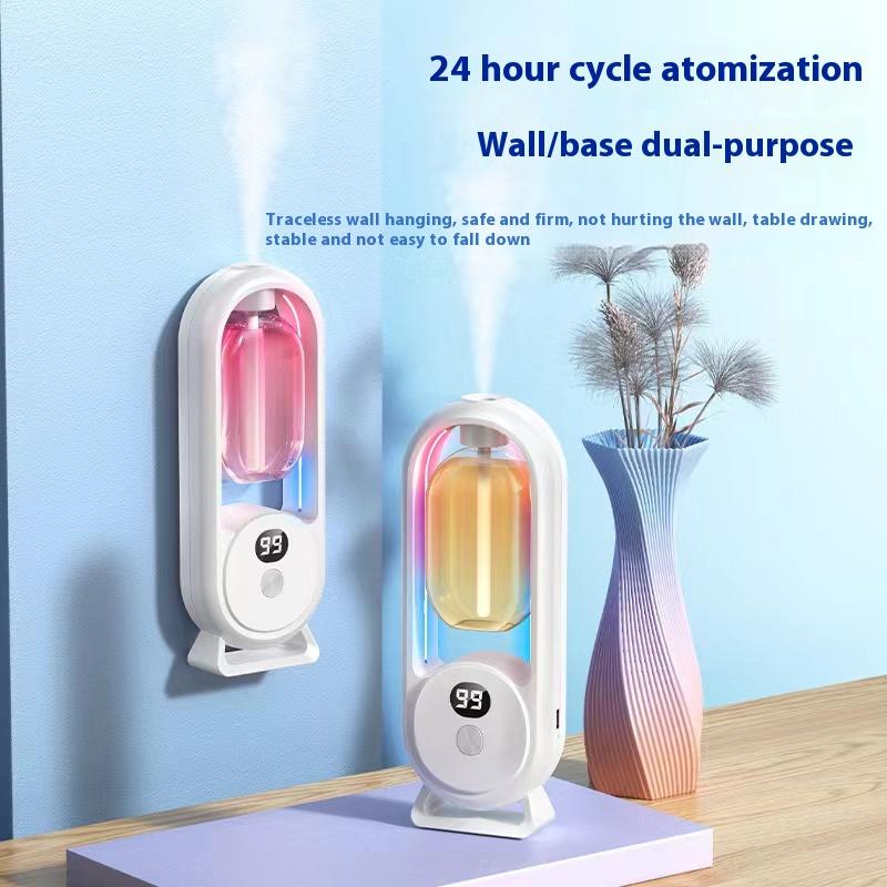 AromaGlow 360° Smart Fragrance Diffuser – Long-Lasting Freshness💕