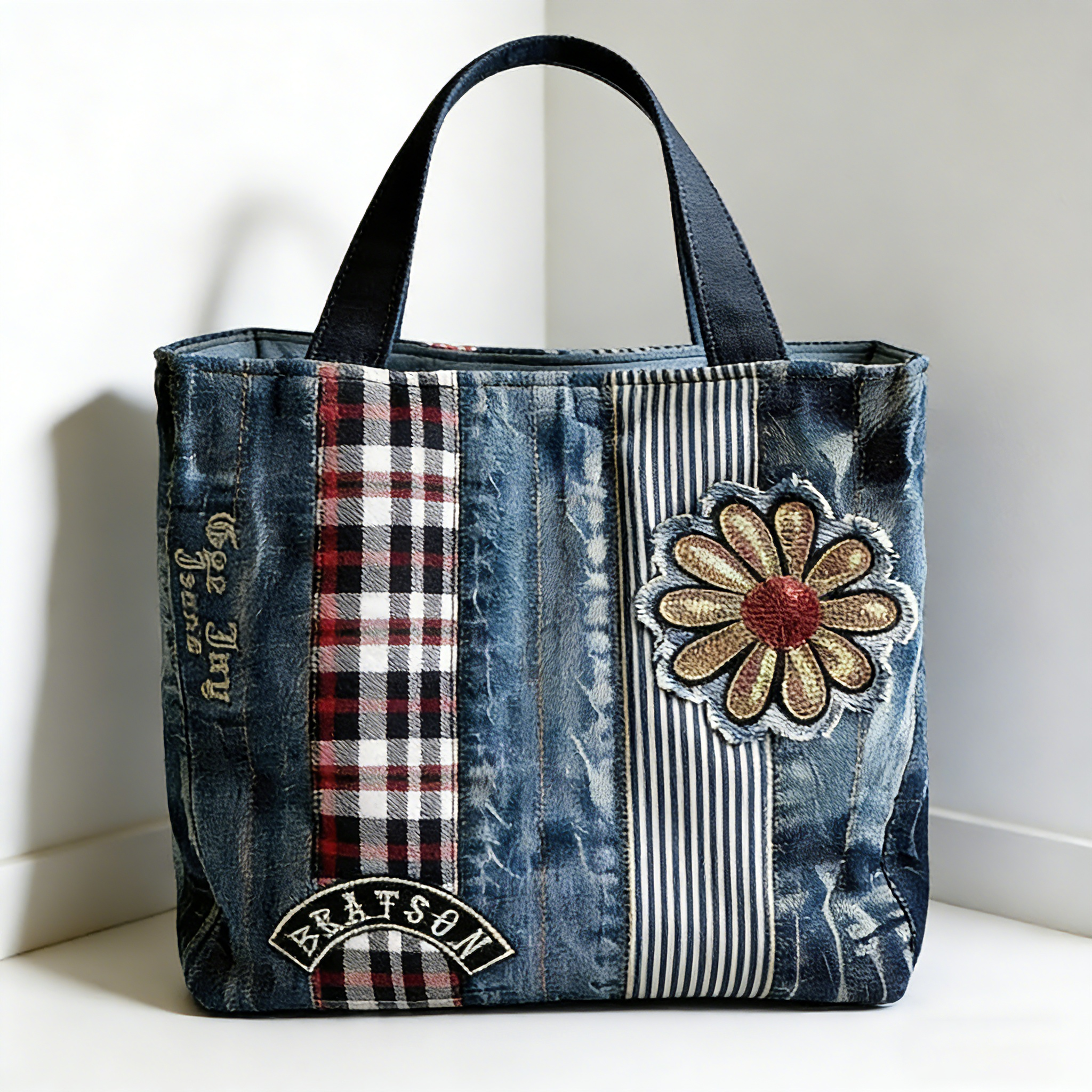 [Copy]Floral Bookish Quilted Tote Bag GFTONL5490