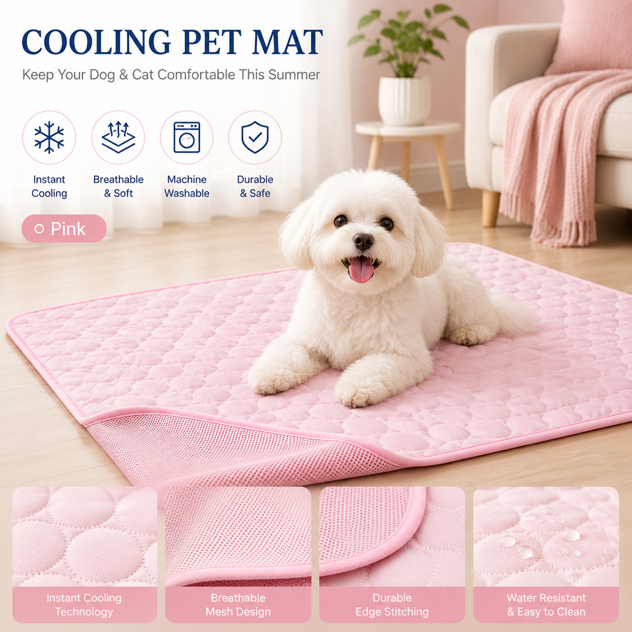 Cooling Pet Mat – Keep Your Dog & Cat Comfortable This Summer