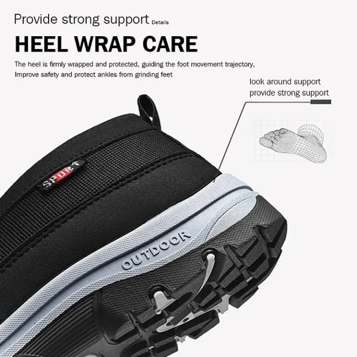 (⏰Last Day 70% OFF🔥)Men's Comfortable Waterproof Orthopedic Walking Shoes Hiking Shoes