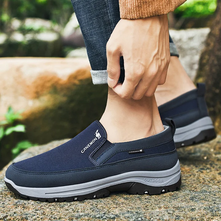 (⏰Last Day 70% OFF🔥)Men's Comfortable Waterproof Orthopedic Walking Shoes Hiking Shoes