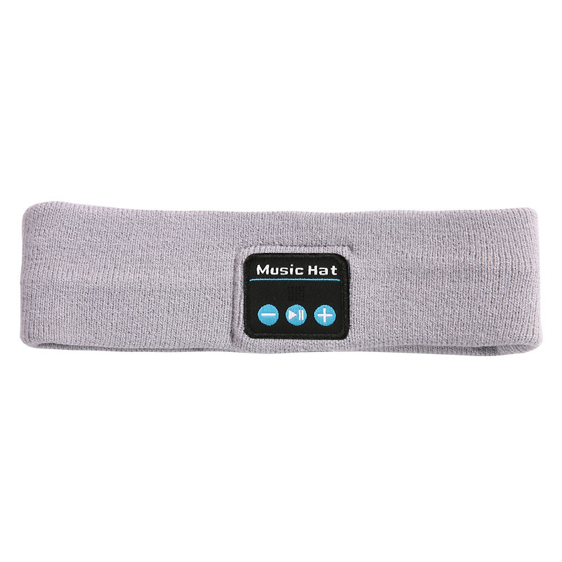 Wireless Bluetooth headband for outdoor fitness, sweat-absorbing headphones for music and calls, outdoor knitted Bluetooth headband headphones🎧