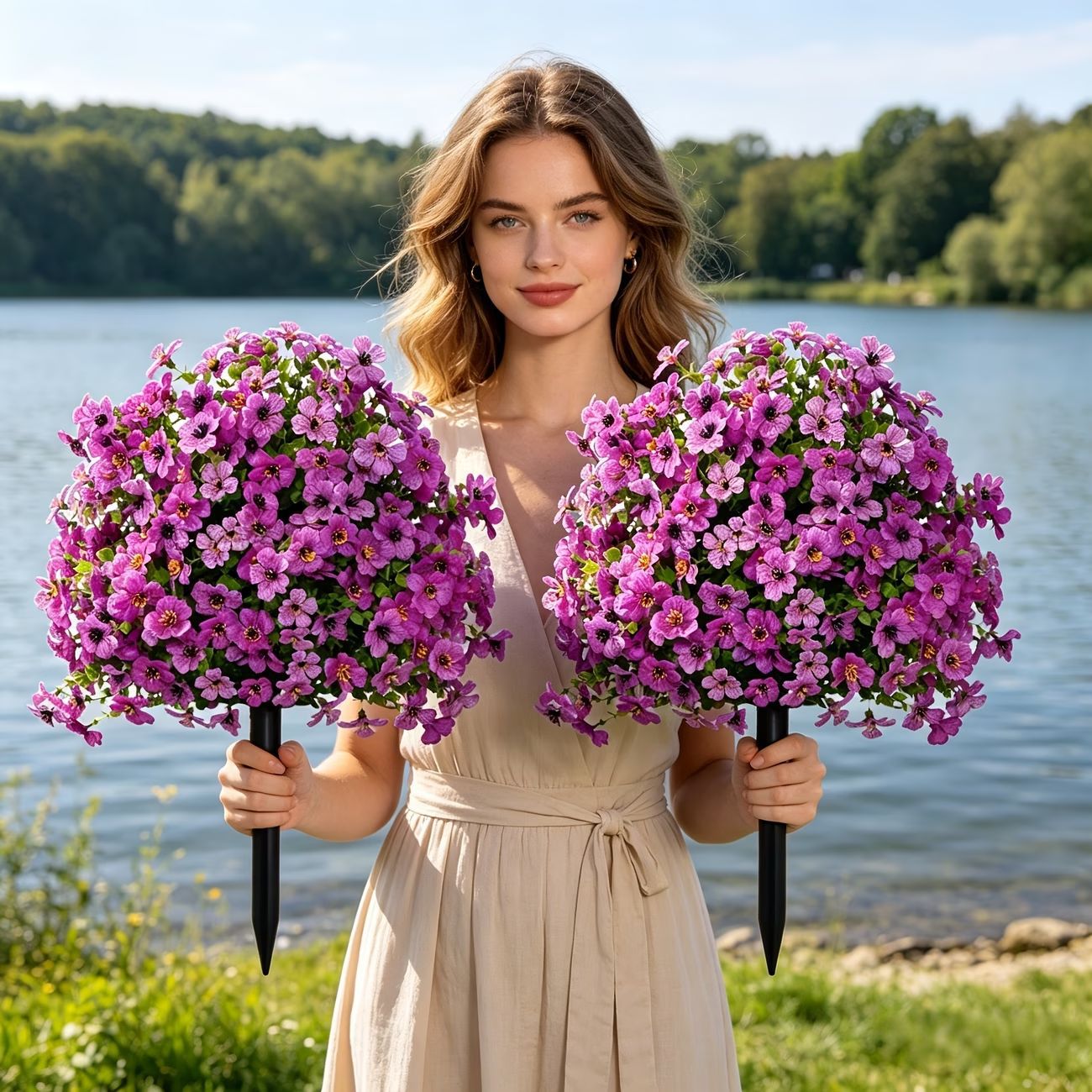 🌸Home garden outdoor artificial flower decoration🌸