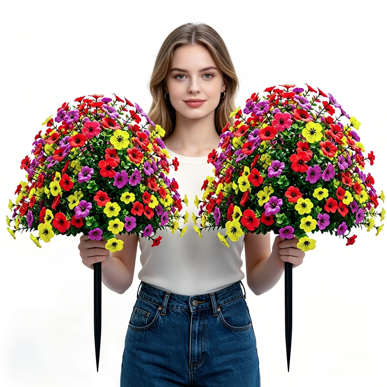 🌸Home garden outdoor artificial flower decoration🌸