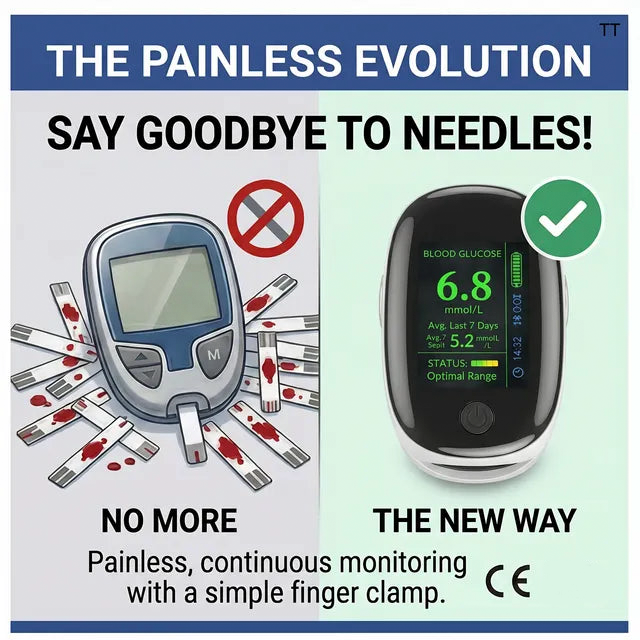 2026 Non-Invasive 5-Second Real-Time Metabolic Tracking Device – 99% Accuracy