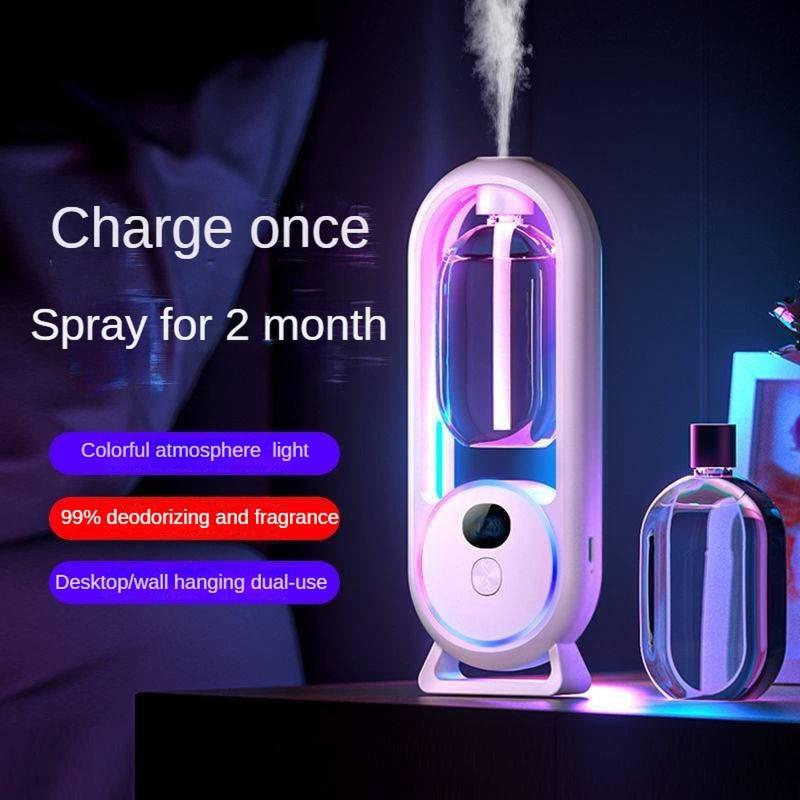 AromaGlow 360° Smart Fragrance Diffuser – Long-Lasting Freshness💕