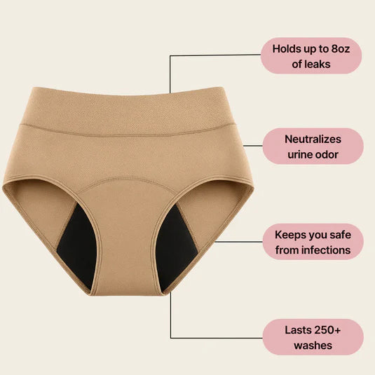 💖Last Day 50% OFF|LBMLBM™  100% Leak-Proof Underwear 4-pack
