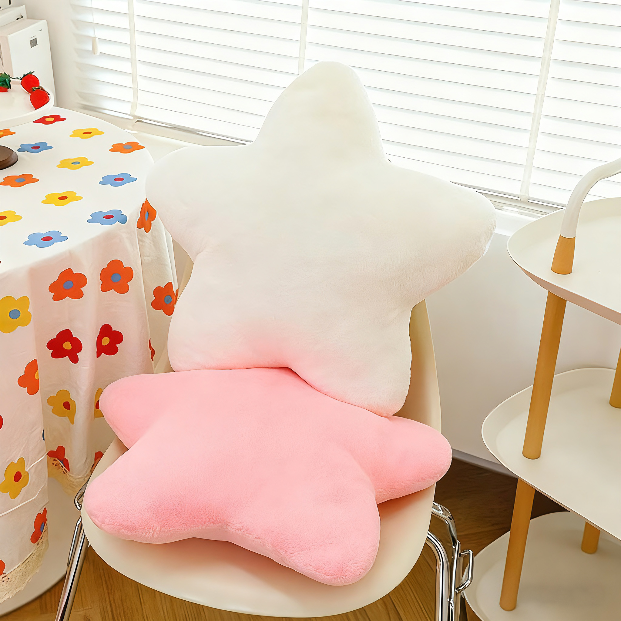 30CM Star Shaped Plush Pillow – Cute Butter Cheese Throw Cushion for Sofa, Bed, Dorm | Decorative Star Pillow, Plush Throw Pillow