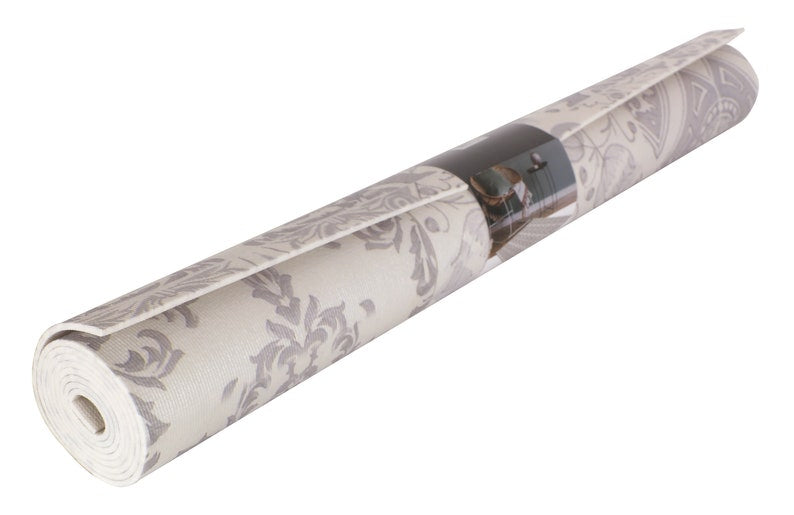 CASPER Art Mat, Grey Vinyl Protective Mat, Persian Rug Design, Waterproof Floor Mat, Vinyl Area Rug, Home Ideas, Bathroom, Kitchen