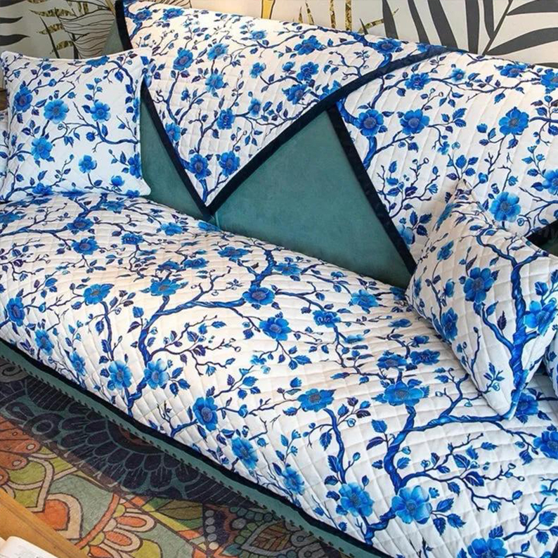 Minimalist Anti-Slip Sofa Cover: Cotton Pet & Child Friendly Furniture Protector