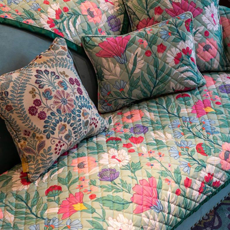 Minimalist Anti-Slip Sofa Cover: Cotton Pet & Child Friendly Furniture Protector