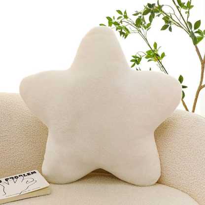30CM Star Shaped Plush Pillow – Cute Butter Cheese Throw Cushion for Sofa, Bed, Dorm | Decorative Star Pillow, Plush Throw Pillow