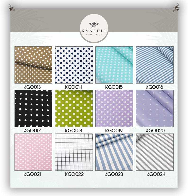 Handmade Round Kids Chair Cushion: Polka Dot & Striped Cotton Pillow