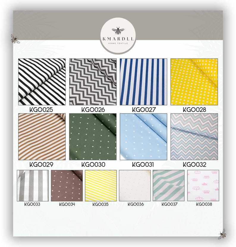 Handmade Round Kids Chair Cushion: Polka Dot & Striped Cotton Pillow