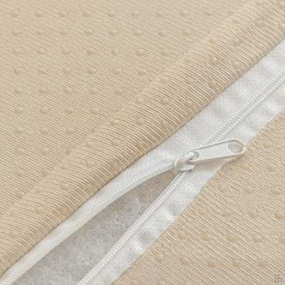 Thick Washed Cotton Chair Pad, U-Shaped Plush Seat Cushion