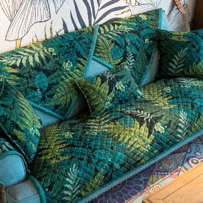 Minimalist Anti-Slip Sofa Cover: Cotton Pet & Child Friendly Furniture Protector