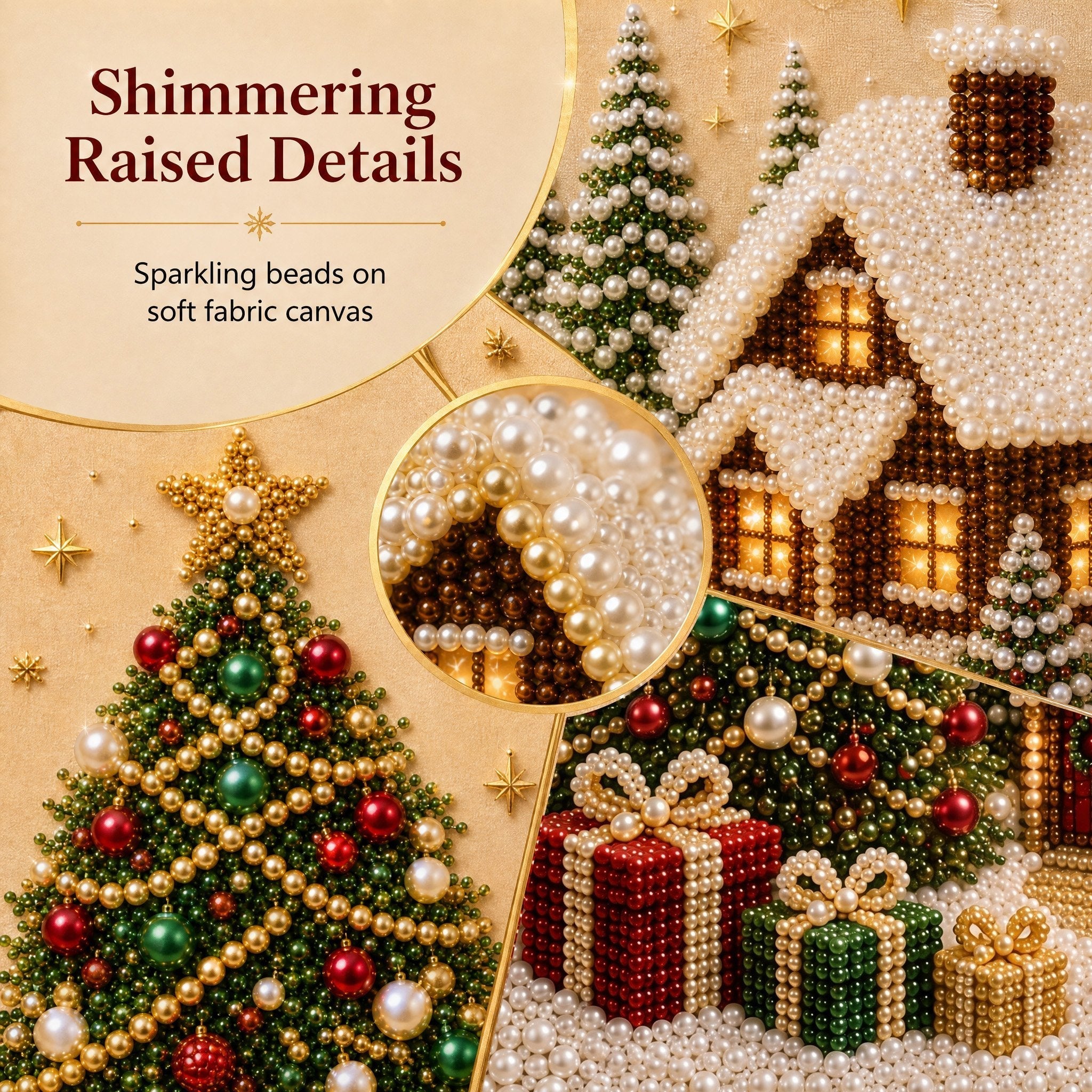 Christmas Pearl Art DIY Kit