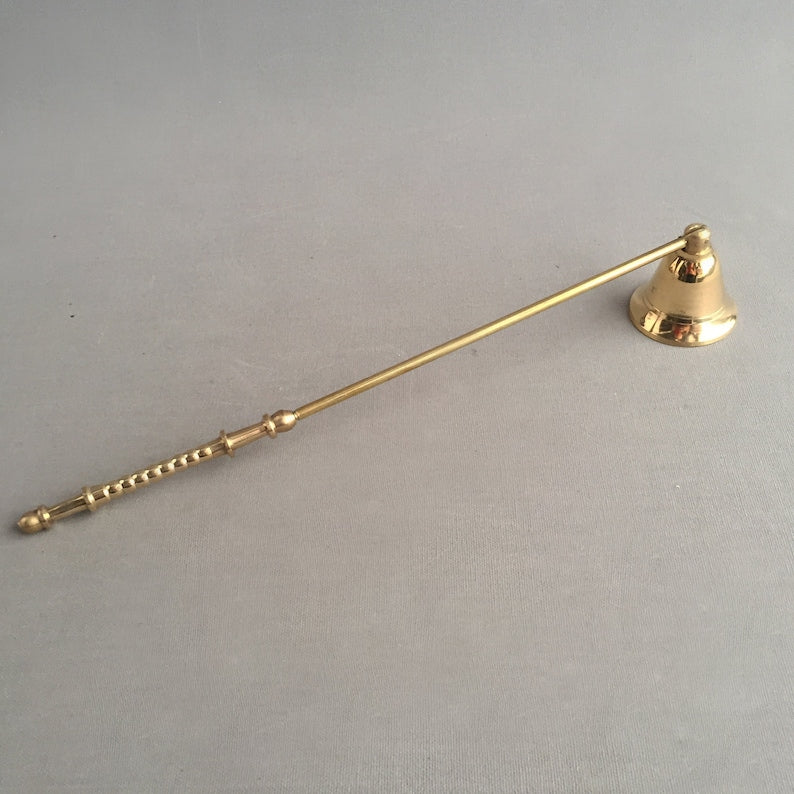 solid brass candle snuffer