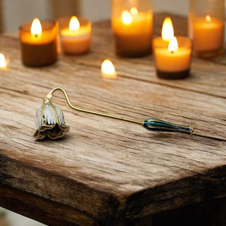 Elegant Candle Snuffer: Christmas Home Decor Gift