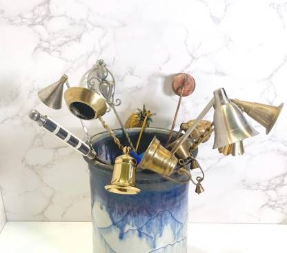 Vintage Brass Candle Snuffer: Fire Extinguisher, Various Styles