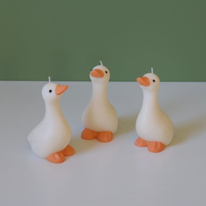Silly Goose Soy Candle/ Cute Goose Farm Decor/ Silly Goose On The Loose