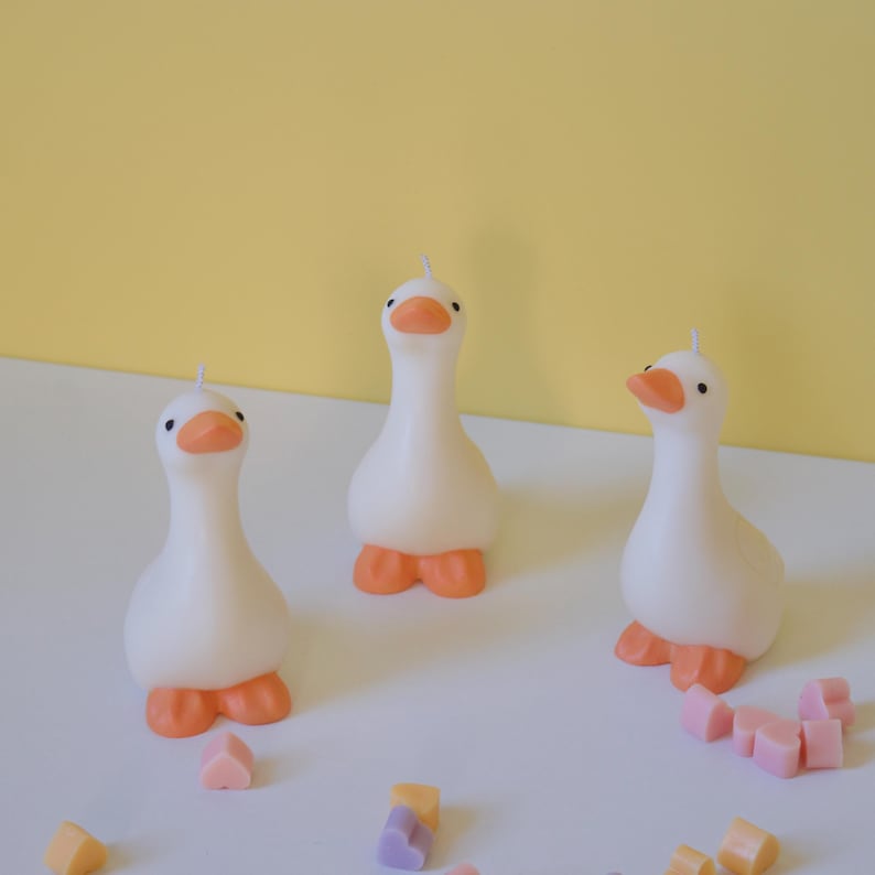 Silly Goose Soy Candle/ Cute Goose Farm Decor/ Silly Goose On The Loose