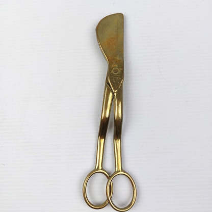 Antique Brass Candle Snuffer with Stand - Vintage Candle Flame Extinguisher, Elegant Home Decor