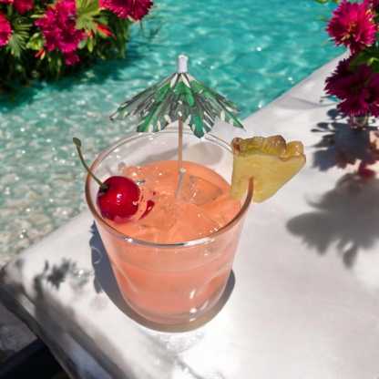 Bahama mama gel candle