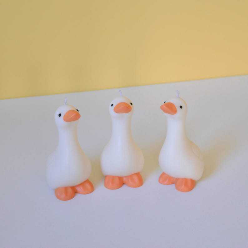 Silly Goose Soy Candle/ Cute Goose Farm Decor/ Silly Goose On The Loose