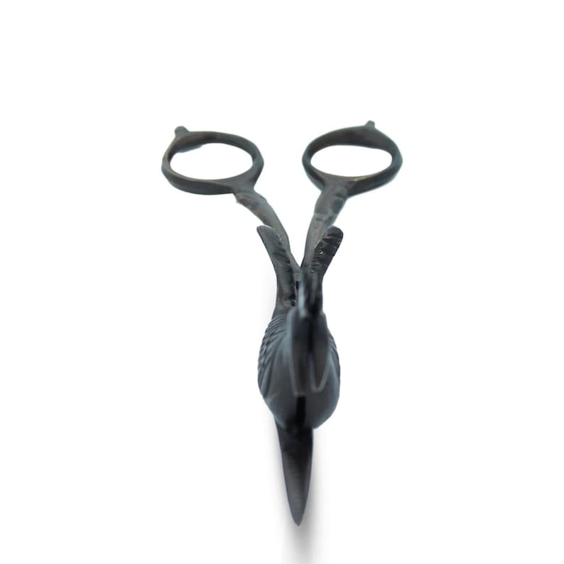 Vintage Brass Rooster Candle Snuffer Scissors