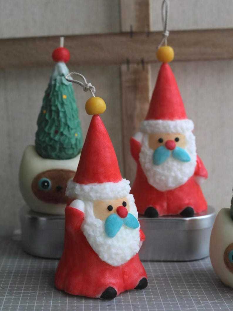 Handmade Christmas Scented Candle, Soy Wax Candle Gift Set, Christmas Gift for Her, Festive Home Décor, Gift for Friends