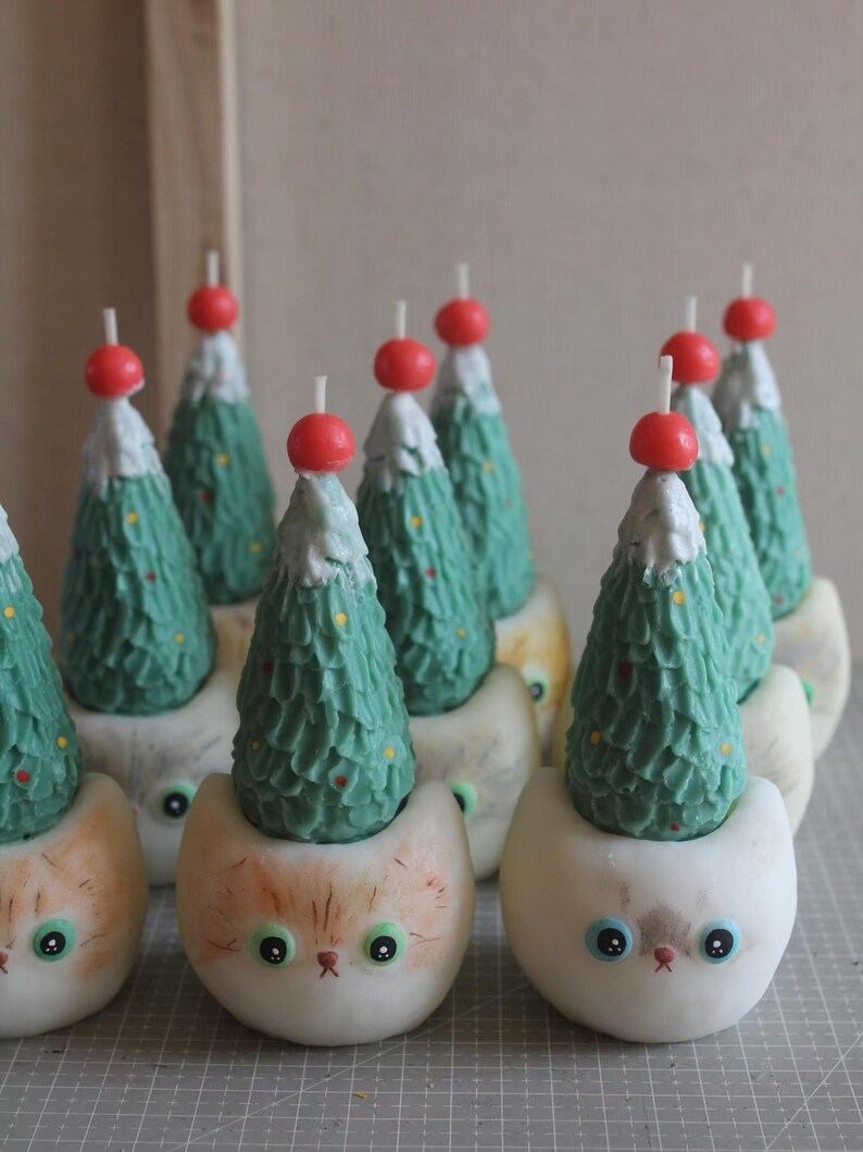 Handmade Christmas Scented Candle, Soy Wax Candle Gift Set, Christmas Gift for Her, Festive Home Décor, Gift for Friends