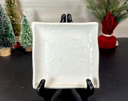 Vance Kitira Ceramic Square Dish, Candle Tray