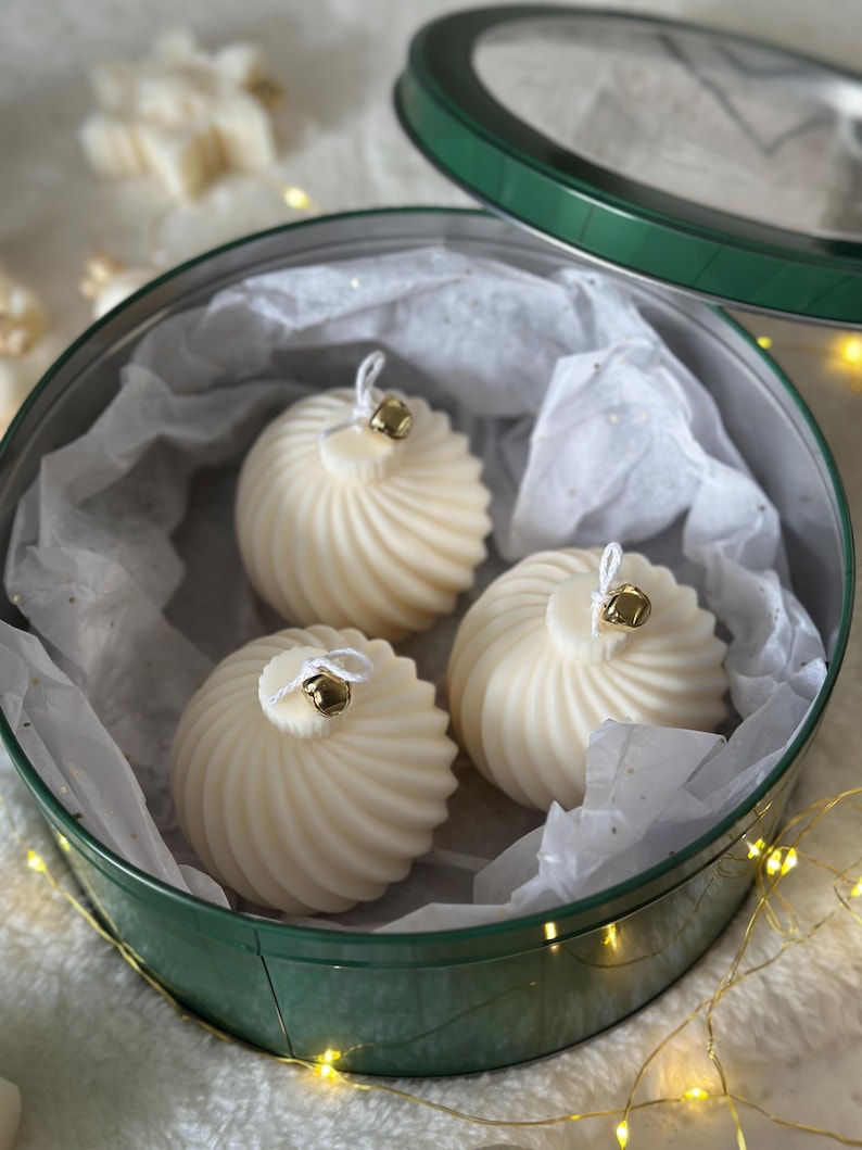 Handcrafted Christmas Tree Candle, Holiday Home Decor, Thanksgiving decoration