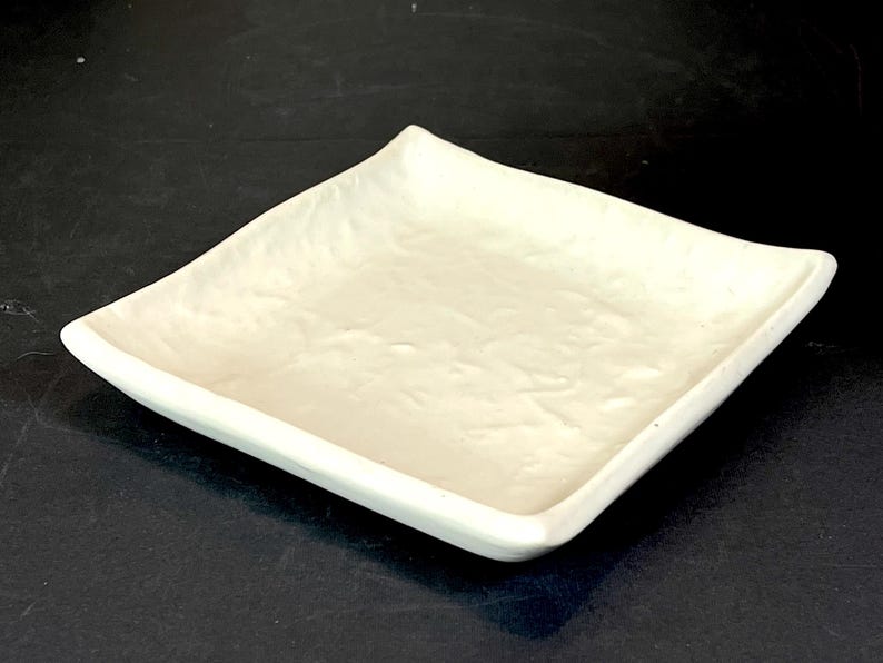 Vance Kitira Ceramic Square Dish, Candle Tray