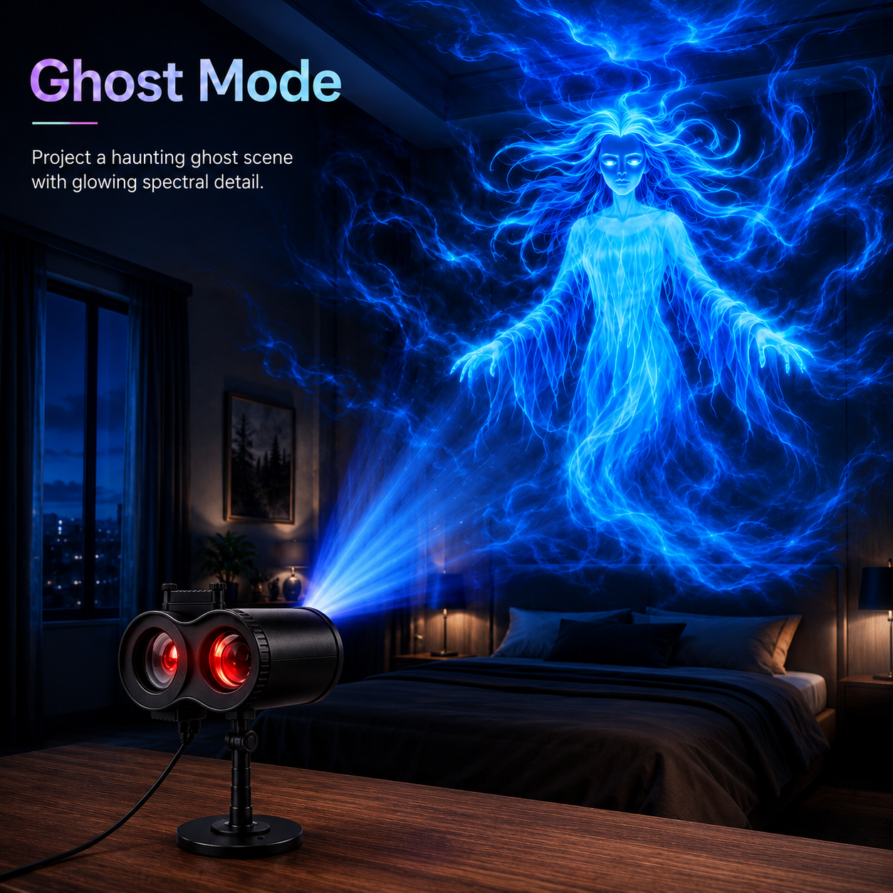 🎃5D High-Definition Halloween Projector