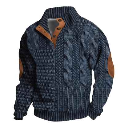 ⏰Promotion 50% OFF -Men’s Warm Comfortable Vintage Knit Sweater