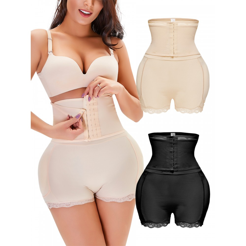 ⏰Promotion 50% OFF -Women’s tummy-control, butt-lifting shaping shorts with padding.