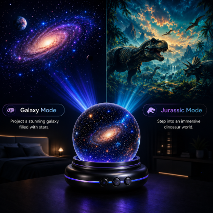 🌌5D Mini Galaxy Star Projector