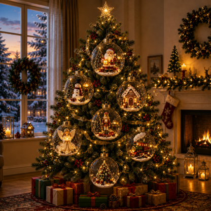 🔥 LIMITED-TIME 50% OFF — ✨🎄 Magical Light-Up Christmas Ornament