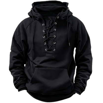 🎅 50% OFF | New Autumn/Winter Men's Solid Color Hooded Casual Sweatshirt