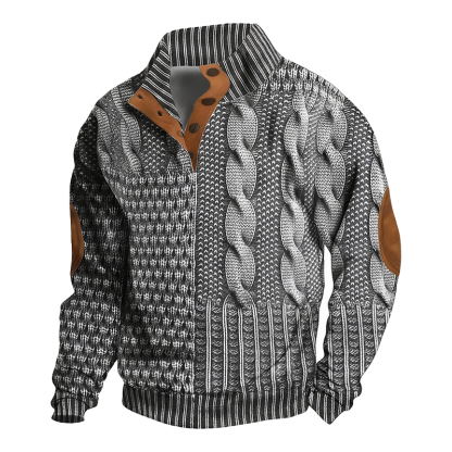 ⏰Promotion 50% OFF -Men’s Warm Comfortable Vintage Knit Sweater
